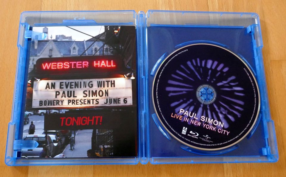 Paul Simon- Live In New York City, Blue-ray Disc Neuwertig in Schweinfurt
