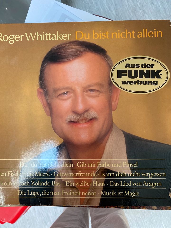 Roger Whittaker LP‘s in Würzburg