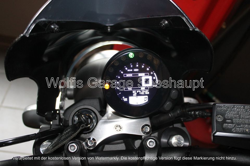 Wolfis Garage Yamaha XSR 900 1Hd. Scheckh.gepfl. 5726 km Serv.neu in Seeshaupt