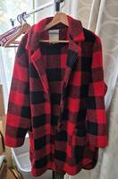 Oversized Jacke rot schwarz kariert Bayern - Manching Vorschau