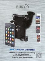 Bury Motion Universal Bluetooth Freisprecheinrichtung + KFZ Handy West - Sossenheim Vorschau