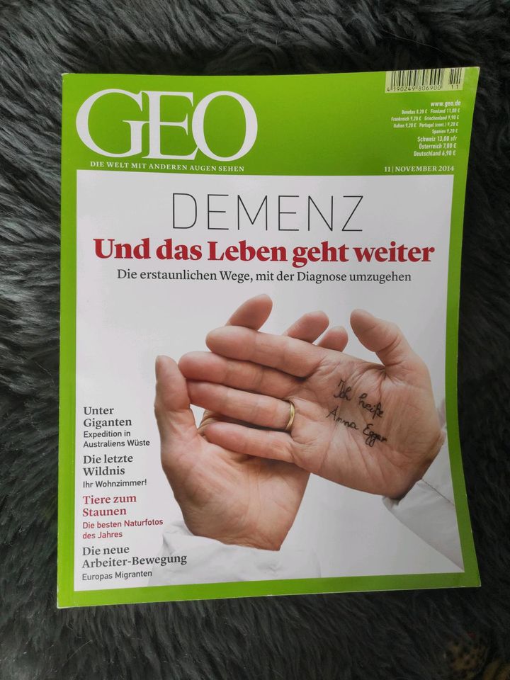 GEO Zeitschrift Demenz in Alsbach-Hähnlein