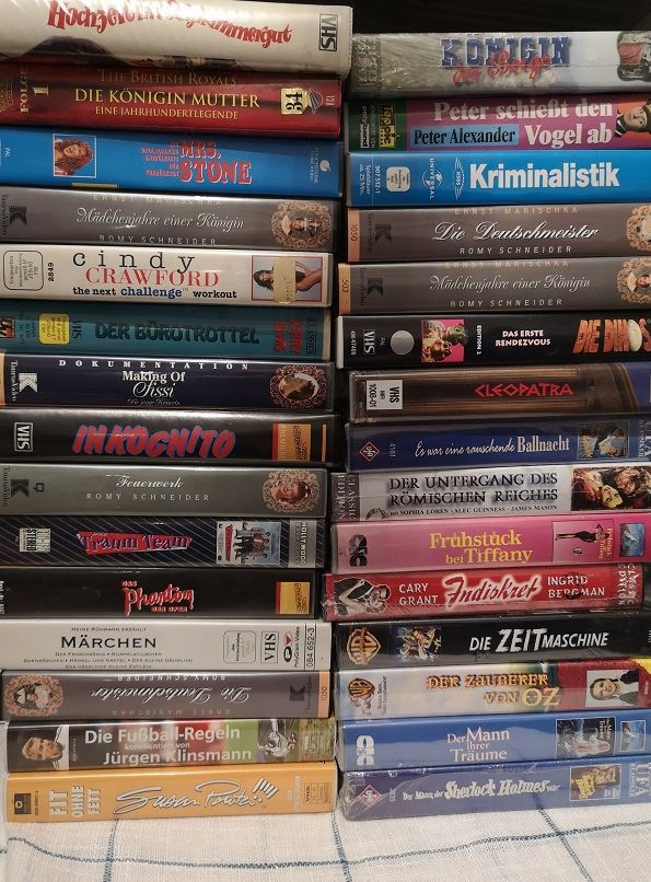 30 VHS Kassetten in Münchberg