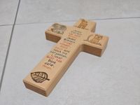 Kreuz Kinder Geschenk Geburt Taufe Kinderkreuz Holz Neumeyer Bayern - Altdorf Vorschau