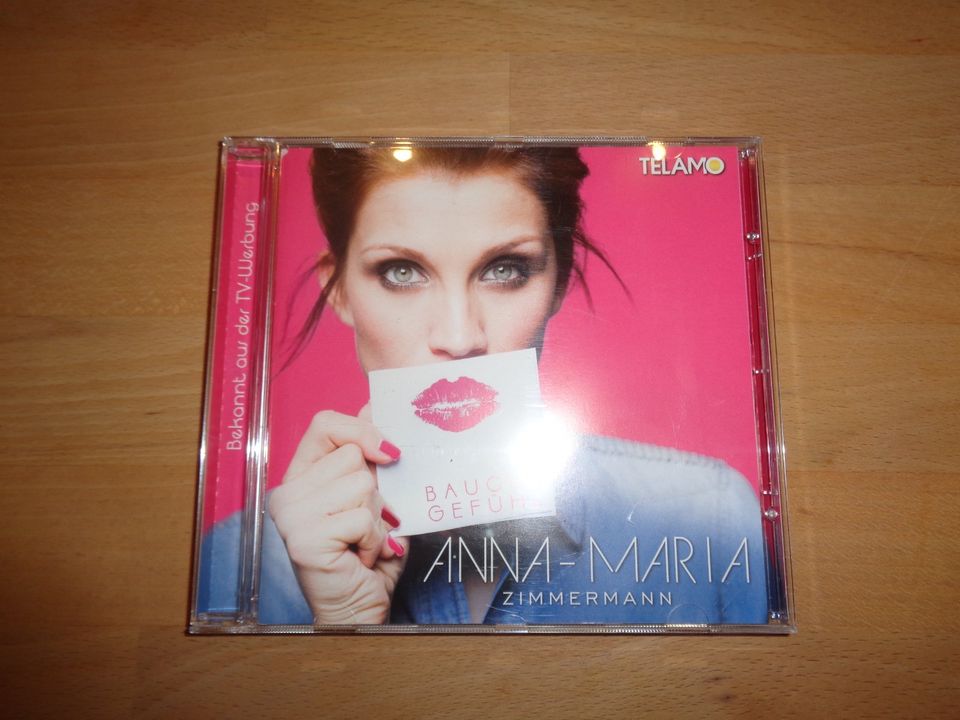 Anna-Maria Zimmermann - Bauchgefühl, CD, Schlager, Pop, CD Album in Hemdingen