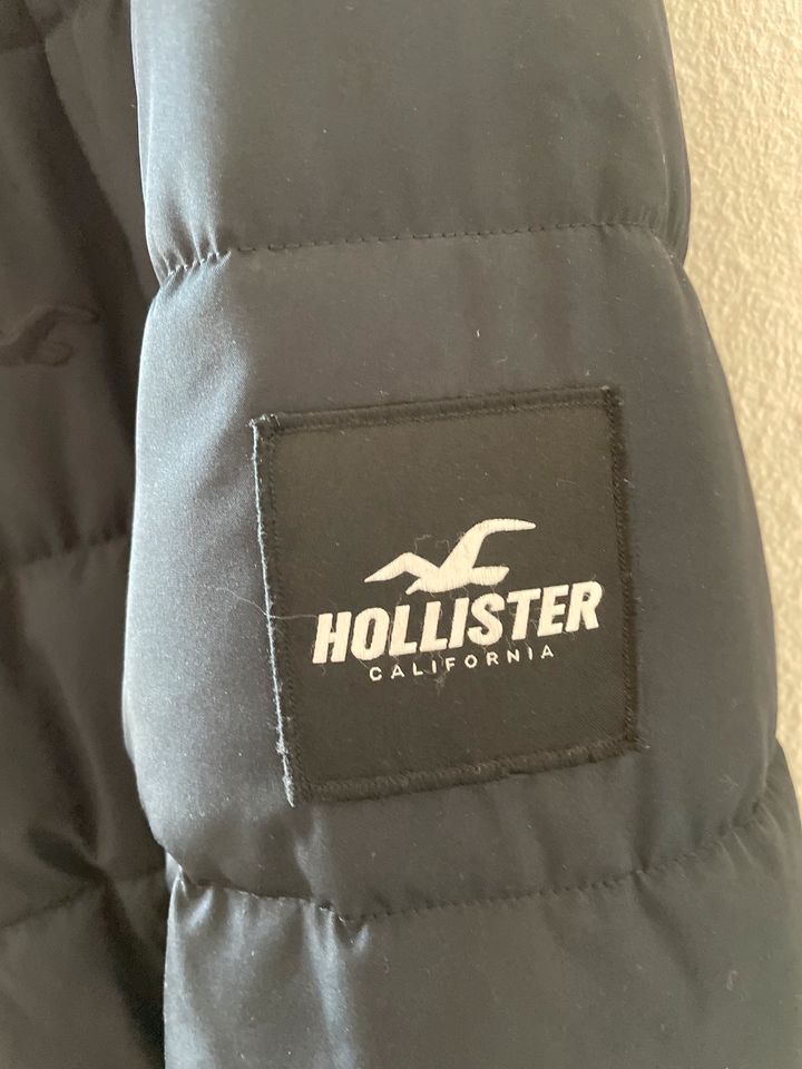 Winterjacke Puffer schwarz Hollister in Stuttgart