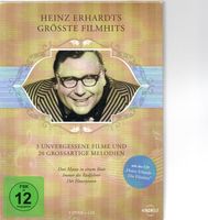 3 DVD + CD-Box: HEINZ ERHARDT GRÖSSTE FILMHITS Nordrhein-Westfalen - Kerpen Vorschau