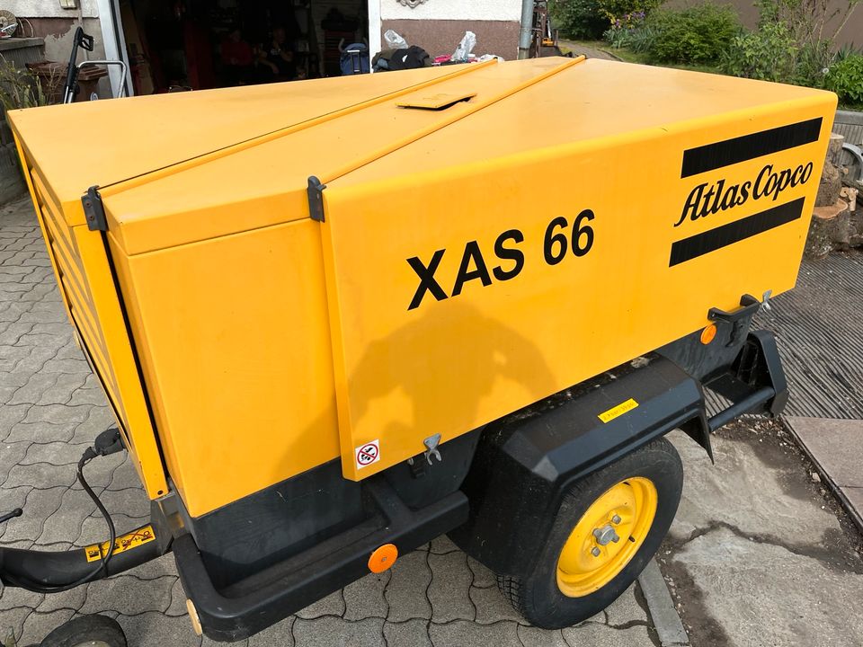 Bau Kompressor Atlas copco XAS66 in Lahnstein