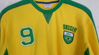 EbI&EbI Kinder Fußball Sportshirt Fan-Shirt Brasilien Gelb Gr.164 Niedersachsen - Schortens Vorschau