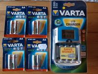 Varta Batterie-Ladegerät mit 8 Akkus Bayern - Gundelsheim Vorschau