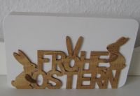 Ostern Holz Schild * FROHE OSTERN * mit Osterhasen NEU Baden-Württemberg - Leutenbach Vorschau