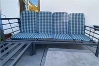 4 Polsterauflagen Gartenstühle * blau kariert Baden-Württemberg - Ditzingen Vorschau
