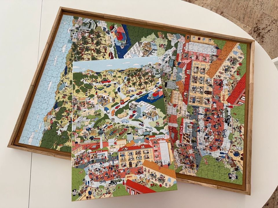 Puzzle 1000 Teile Wimmelbild KoRo in Breisach am Rhein  