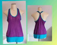 Zumba Wear Sport Top Gr M L Shirt Bubble Top Lila Blau Nordrhein-Westfalen - Blomberg Vorschau