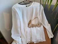 Opus Bluse Shirt WNEU Gr. M 38 weiß Vinted fließender Staff Niedersachsen - Brockum Vorschau