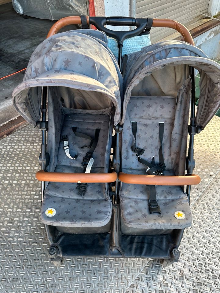 Geschwister Buggy  mit Tasche in Rauenberg