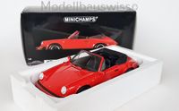 Porsche 911 Carrera Cabriolet 1983 Rot 1:18 1zu18 1/18 Baden-Württemberg - Waldshut-Tiengen Vorschau