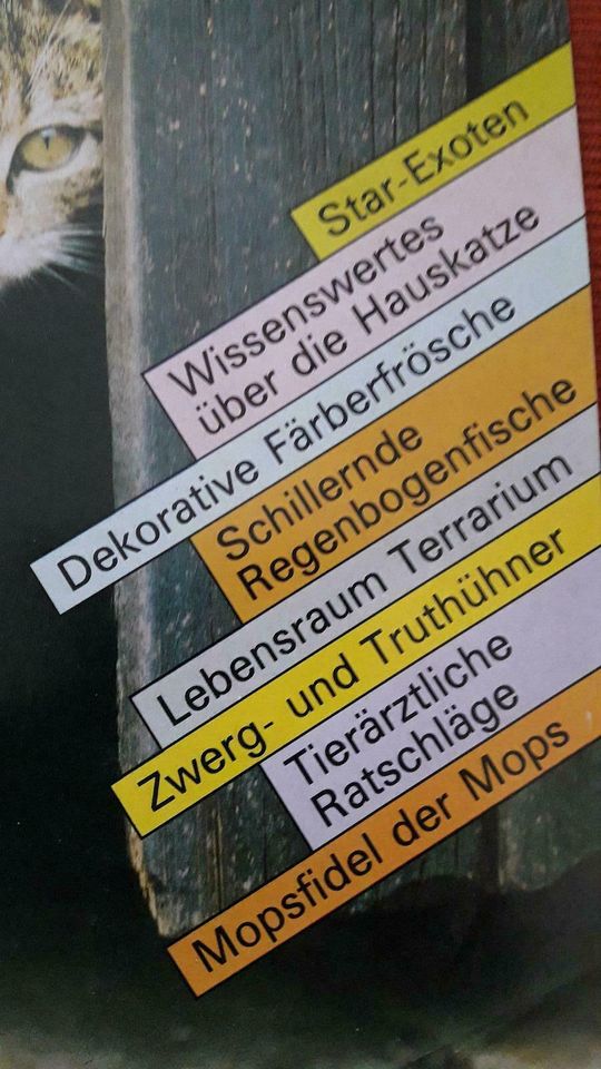 Zeitschrift : DDR , GUTER RAT für Haustierfreunde in Dresden