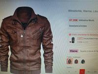 Lederjacke Pu Kunstleder. L 50/52 neu Np 67€ Bayern - Mitterfels Vorschau