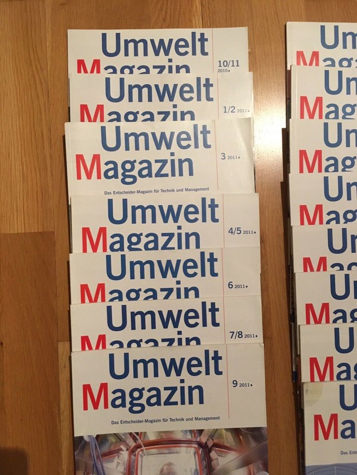 Umwelt-Magazin 2011 bis 2012 - Entscheider-Magazin Technik & Man. in Nürnberg (Mittelfr)