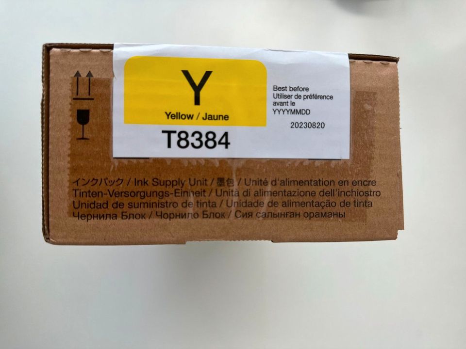 Epson T8384 yellow | Original Tinte in Vechta