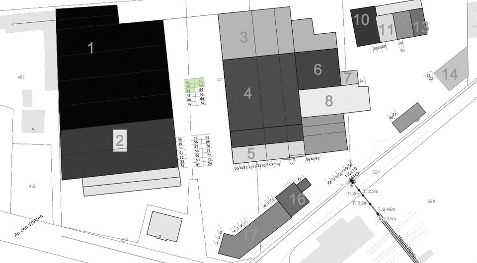 Flexible Parklösungen für Ihr Unternehmen: 5 Stellplätze auf Gewerbehof in Zossen zu vermieten in Zossen-Zesch am See