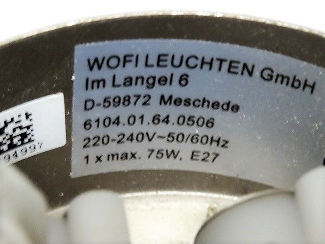 Wofi Augusta 104 nickel-matt Pendelleuchte Deckenlampe Küche in Neuenkirchen