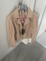 Arma Lederjacke Gr.40/M/L NEU Mit Etikett Jacke Beige Bayern - Karlsfeld Vorschau