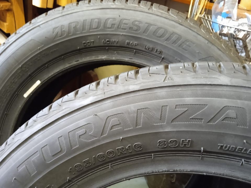 Sommerreifen Bridgestone Turanza 195/60 R16 89H Neu in Trebur