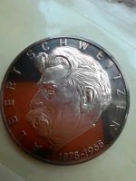 Albert Schweitzer Silbermedaille Sammlermünze, top Zustand Nordrhein-Westfalen - Kaarst Vorschau