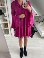 Sportmax Kleid Designer pink magenta mit weitem Ärmeln babydoll Friedrichshain-Kreuzberg - Kreuzberg Vorschau