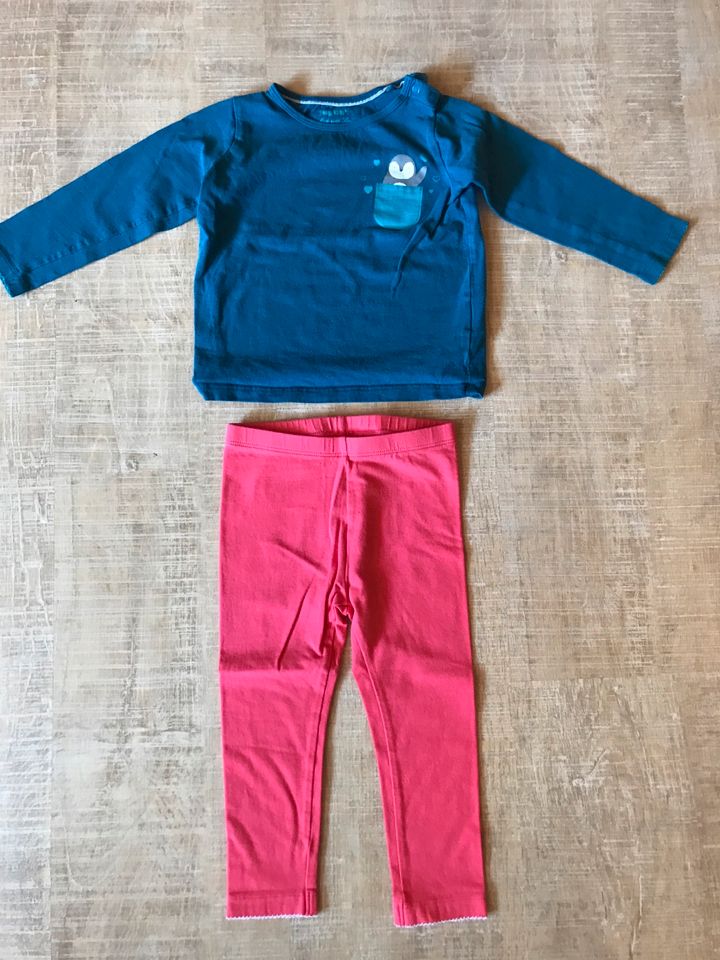 Leggings und Pullover Mädchen Gr. 86/92 in Dürrlauingen