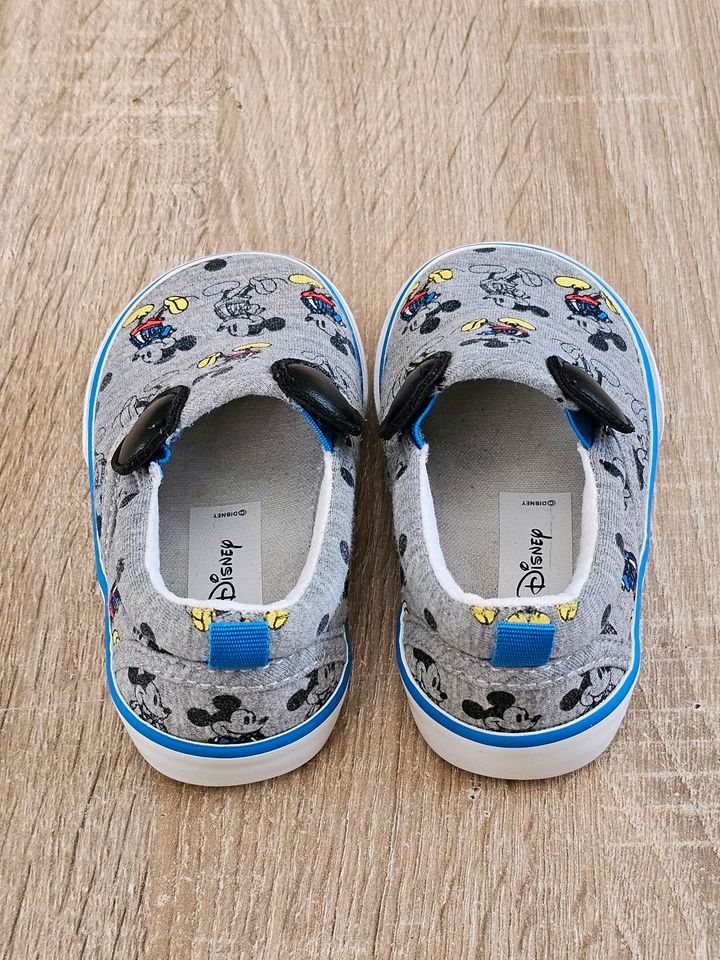 DISNEY BABY GAP Mickey Mouse Slip-On Sneakers Toddler Gr 23/14 cm in Gaimersheim