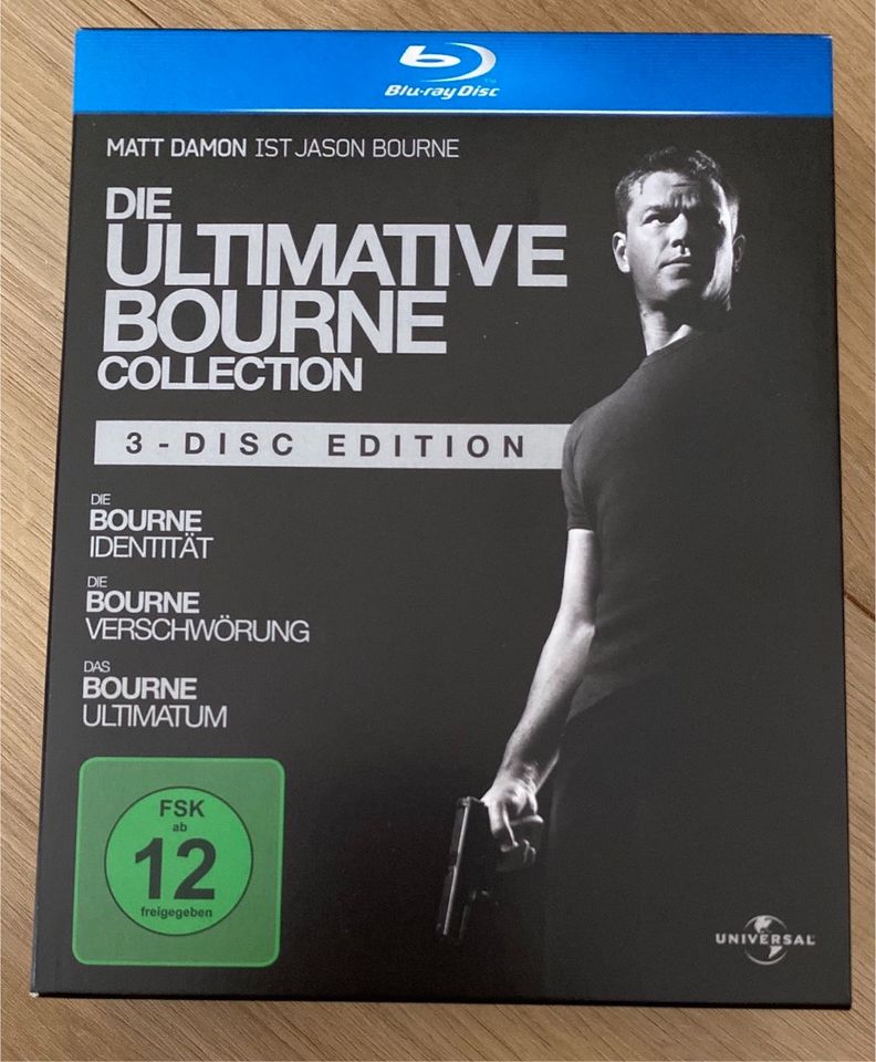 Ultimative Bourne Collection + Bourne Vermächtnis blu-ray in Ahlen