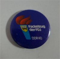 Fackelzug der FDJ,DDR 40,Anstecknadel,Pin,Plakette,Sticker,Button Schleswig-Holstein - Flensburg Vorschau