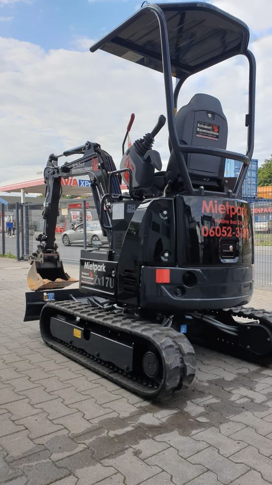 Minibagger 1,8 t ++MIETEN++ Bagger in Gelnhausen