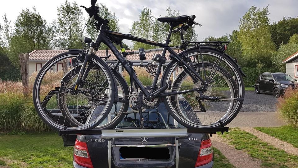 THULE-973 BackPac Fahrradträger Heckklappe Heckträger 2 Fahrräder in Brüggen