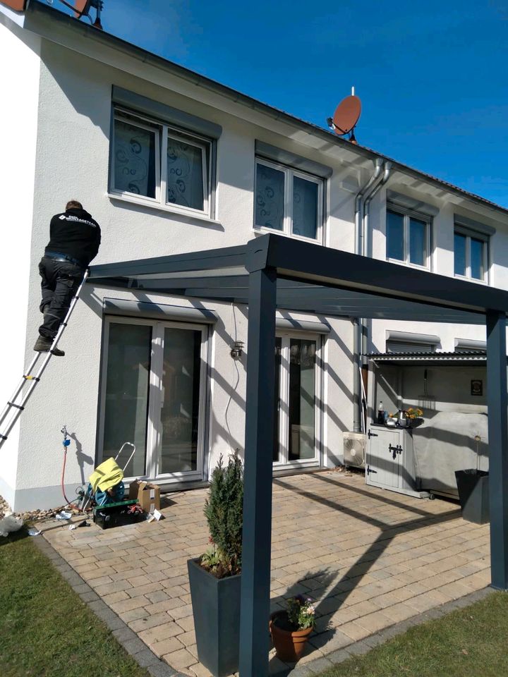 Montage Service für Terrassenüberdachungen in Krefeld