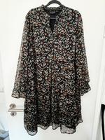 Blumenkleid Bonprix XXl 44 schwarz grün bunt Düsseldorf - Unterrath Vorschau