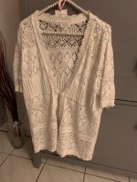 Poaola Cardigan Strickjacke Häckel Boho weiß 44 Schleswig-Holstein - Rohlstorf  Vorschau