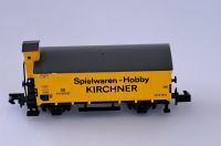 Arnold N 4277 DB gelb Gedeckter Güterw. "Spielwaren Hobby Kirchne Baden-Württemberg - Karlsruhe Vorschau