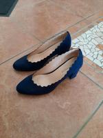 Pumps Schuhe dunkelblau 40 Wildleder wie neu bonprix Bayern - Triftern Vorschau