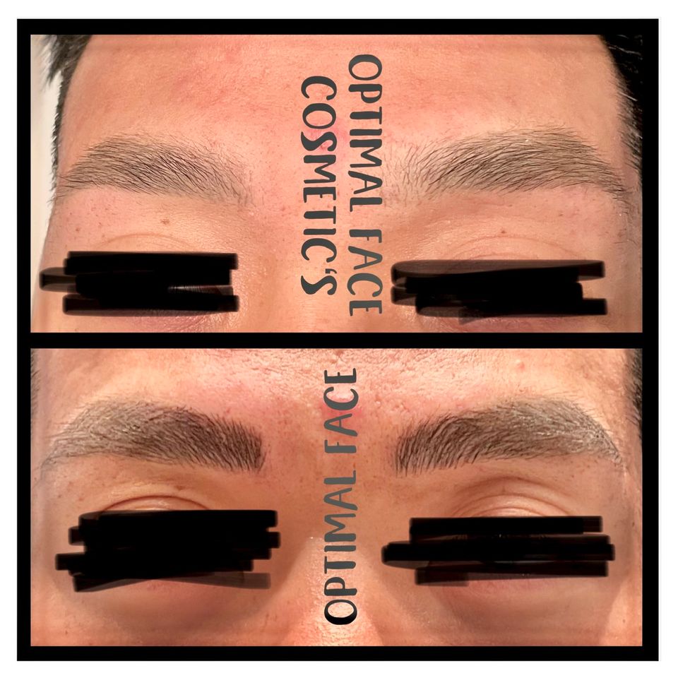 Microblading Härchen Zeichnung Augenbraue in Düsseldorf