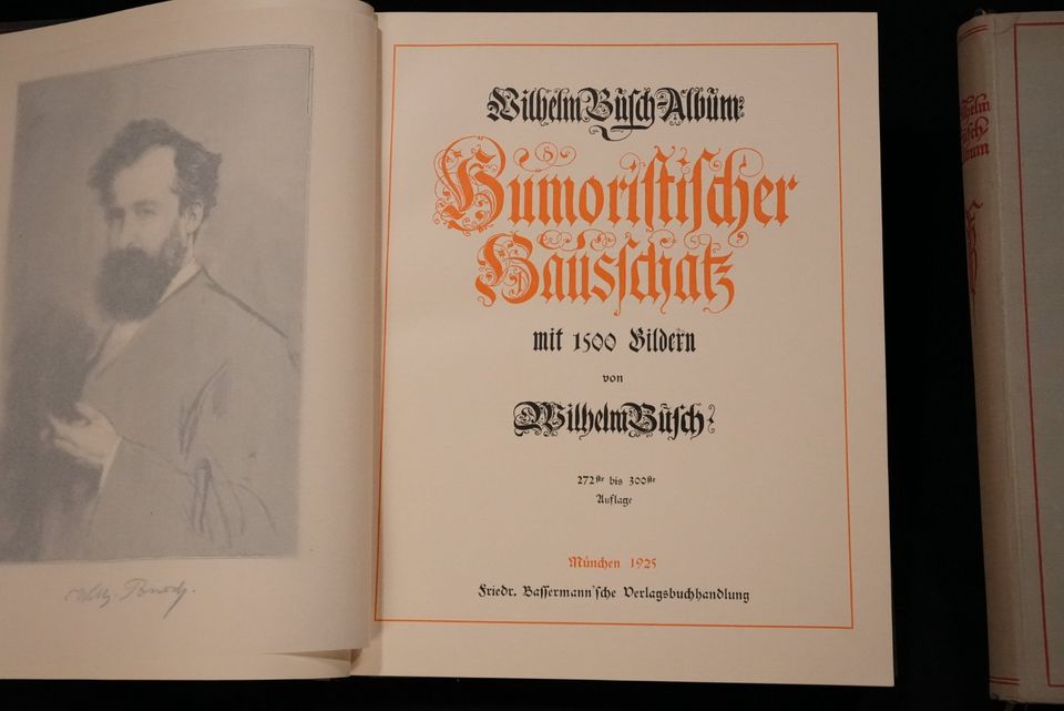 2x Wilhelm Busch Album - Humoristischer Hausschatz in Karlstadt