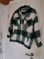 Zara Hemdjacke Jacke Kariert Grün weiß Damen XS Hessen - Ebsdorfergrund Vorschau
