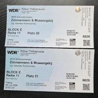 WDR Sinfonieorchester, Zimmermann & Mussorgskij, Kölner Philharmo Nordrhein-Westfalen - Reichshof Vorschau