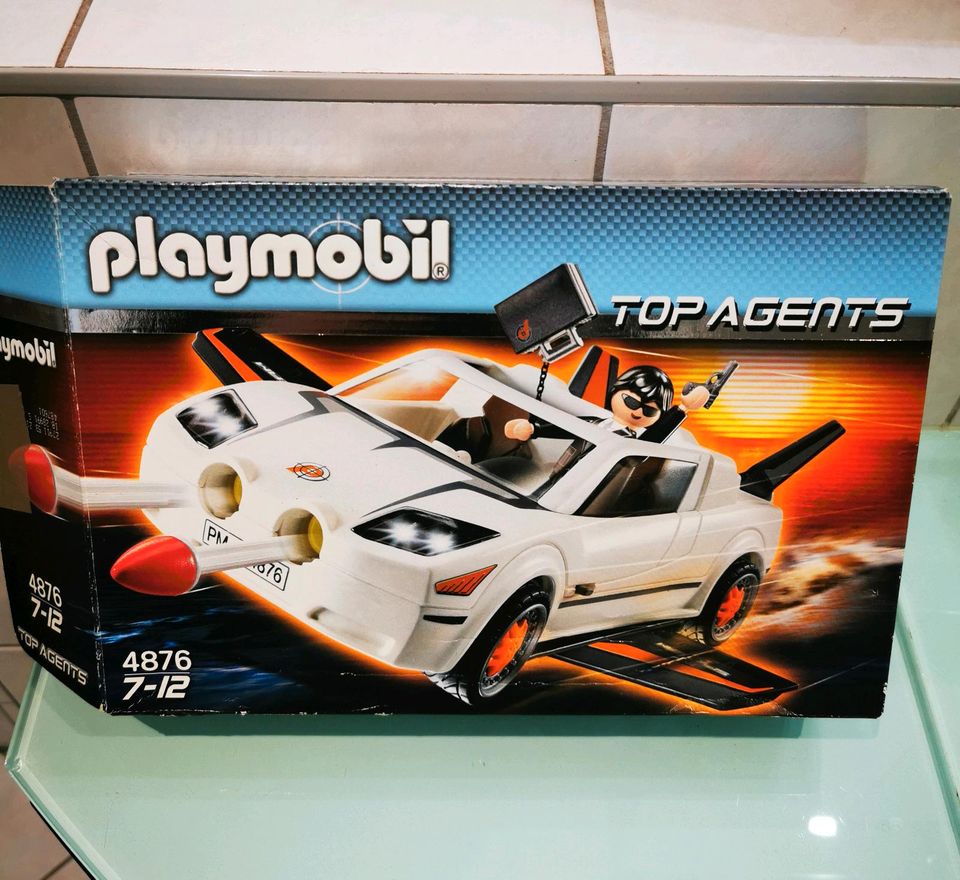 Playmobil Agentenauto mit Schusspfeilen+Schwimmfunktion in Dessau-Roßlau