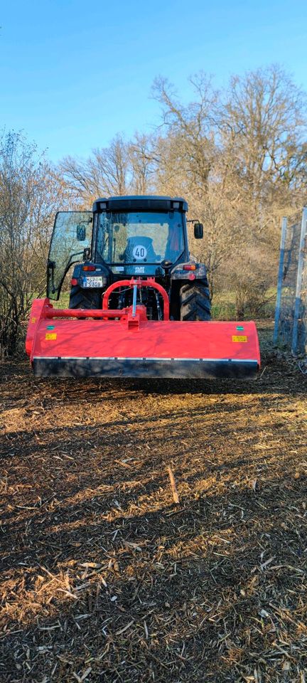 Forstservice Häckseln Mulchen Bauplatz Rodung Hecken schneiden in Marktheidenfeld