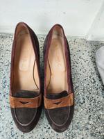 Pumps Schuhe 38,5 echtes Leder Damen Stuttgart - Vaihingen Vorschau