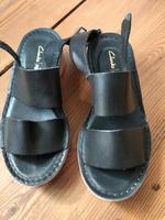 Clarks Sandalen 38, Leder, Keilabsatz Pankow - Prenzlauer Berg Vorschau